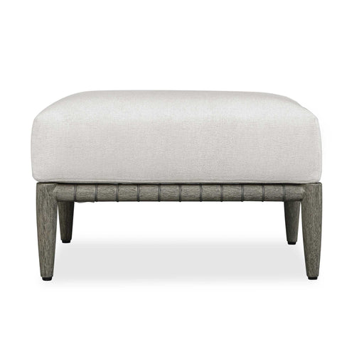 Uttermost 53124 Borneo White Cushion Outdoor Ottoman