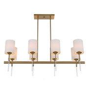 Uttermost 21388 Awyr 8 Light Linear Chandelier