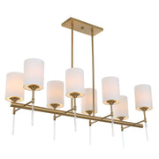 Uttermost 21388 Awyr 8 Light Linear Chandelier