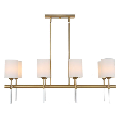 Uttermost 21388 Awyr 8 Light Linear Chandelier