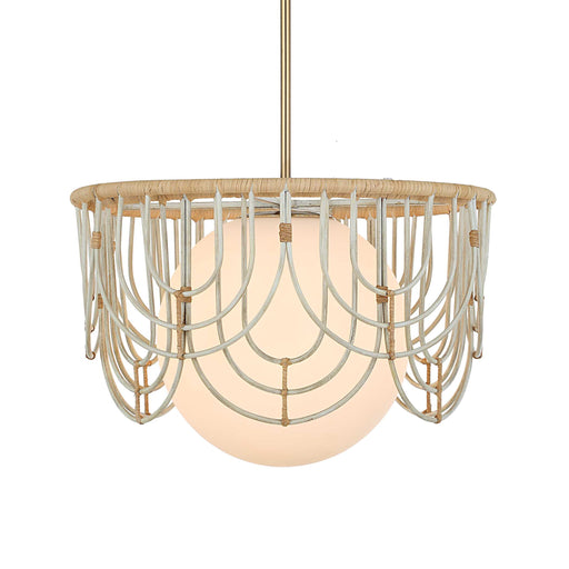 Uttermost 21605 Arches 1 Light Rattan Pendant