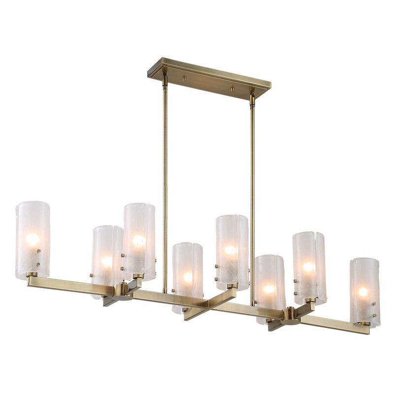 Uttermost 21392 Mistie 8 Light Linear Chandelier