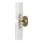 Uttermost 22588 Mistie 2 Light Glass Sconce