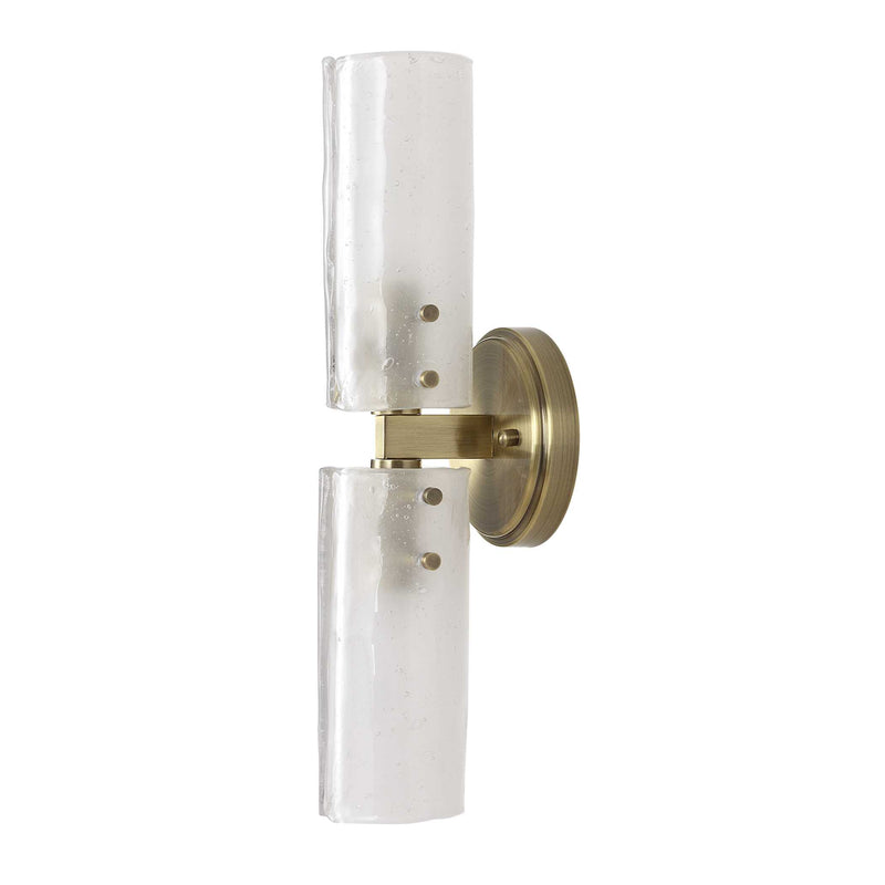 Uttermost 22588 Mistie 2 Light Glass Sconce