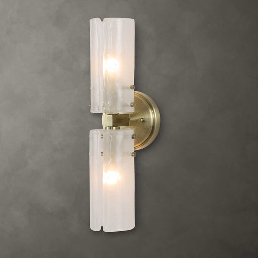 Uttermost 22588 Mistie 2 Light Glass Sconce