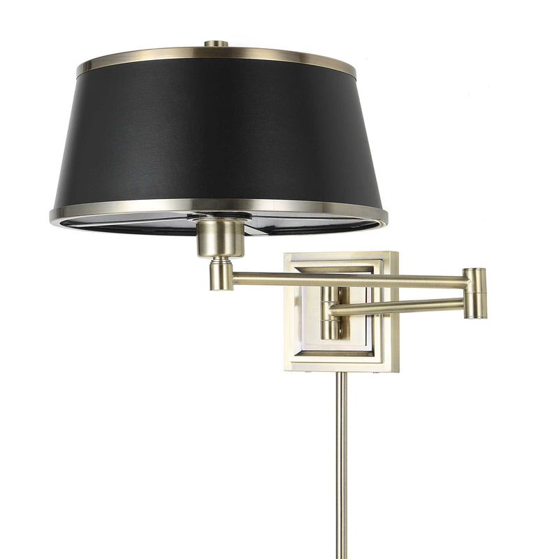 Uttermost 22586 Newmarket 1 Light Brass Sconce