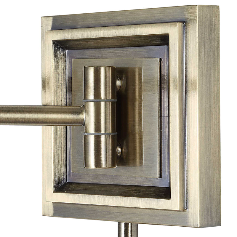 Uttermost 22586 Newmarket 1 Light Brass Sconce