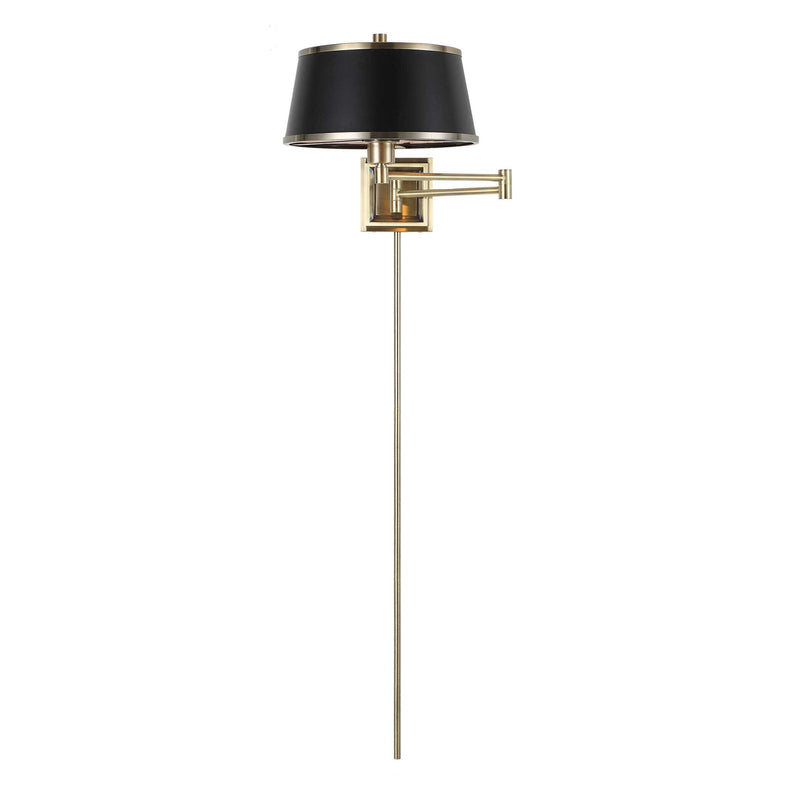 Uttermost 22586 Newmarket 1 Light Brass Sconce