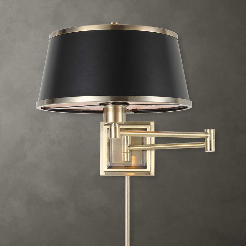 Uttermost 22586 Newmarket 1 Light Brass Sconce