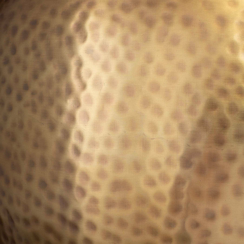 Uttermost 21610 Lemont Hammered Brass 1 Light Pendant