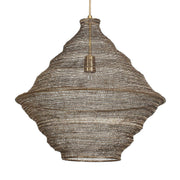 Uttermost 21614 Sigh Woven Brass 1 Light Pendant
