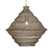 Uttermost 21614 Sigh Woven Brass 1 Light Pendant