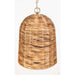 Uttermost 21615 Rotorua 1 Light Sea Grass Pendant