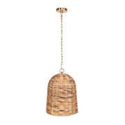 Uttermost 21615 Rotorua 1 Light Sea Grass Pendant