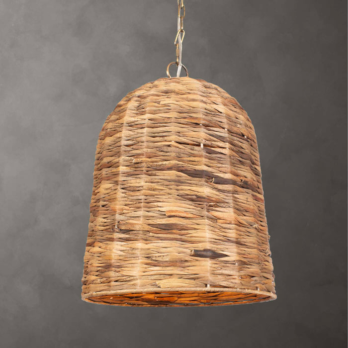 Uttermost 21615 Rotorua 1 Light Sea Grass Pendant
