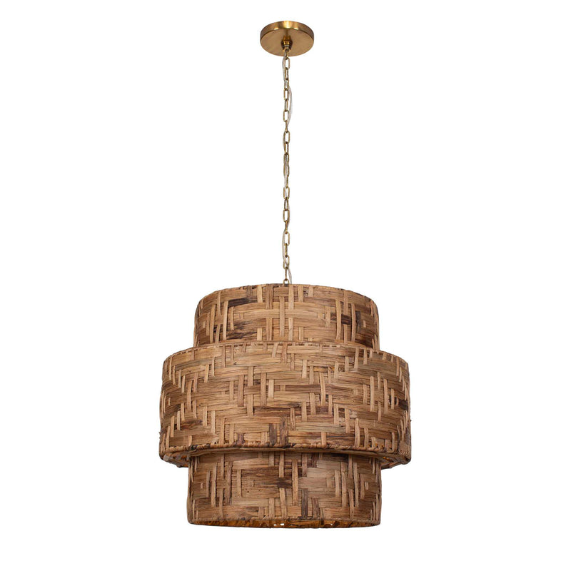 Uttermost 21618 Water Hyacinth 4 Light Woven Pendant