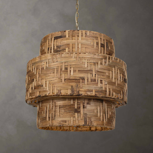 Uttermost 21618 Water Hyacinth 4 Light Woven Pendant