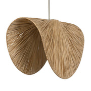 Uttermost 21625 Bend 1 Light Raffia Pendant