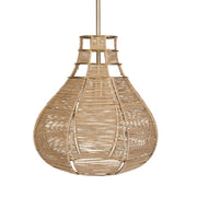 Uttermost 21626 Hestia 1 Light Natural Rope Pendant