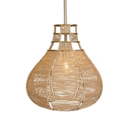 Uttermost 21626 Hestia 1 Light Natural Rope Pendant