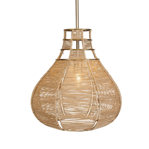 Uttermost 21626 Hestia 1 Light Natural Rope Pendant