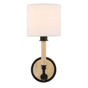 Uttermost 22596 Franconia 1 Light Wooden Sconce