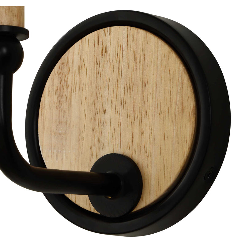 Uttermost 22596 Franconia 1 Light Wooden Sconce