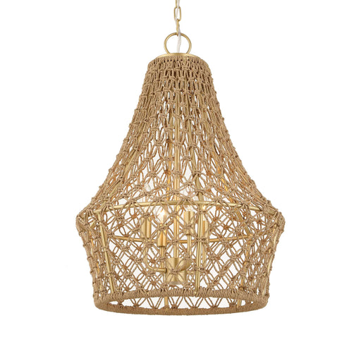 Uttermost 21633 Macrame 4 Light Rope Pendant