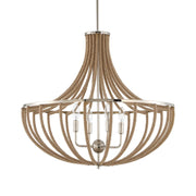 Uttermost 21634 Lovelock 4 Light Rope Empire Chandelier
