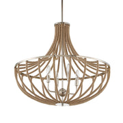 Uttermost 21634 Lovelock 4 Light Rope Empire Chandelier
