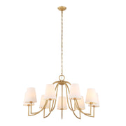Uttermost 21399 Seville 9 Light Gold Chandelier