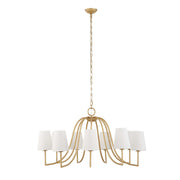 Uttermost 21399 Seville 9 Light Gold Chandelier