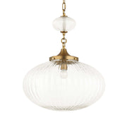 Uttermost 21636 Bellaire 1 Light Glass Shade Pendant