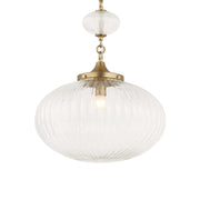 Uttermost 21636 Bellaire 1 Light Glass Shade Pendant