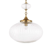 Uttermost 21636 Bellaire 1 Light Glass Shade Pendant