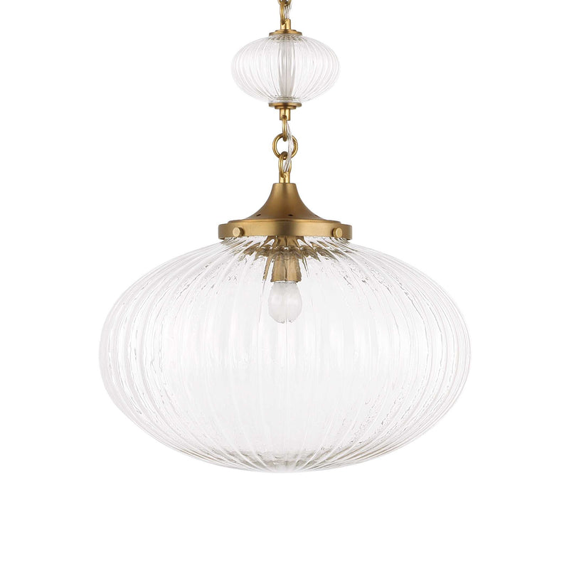 Uttermost 21636 Bellaire 1 Light Glass Shade Pendant
