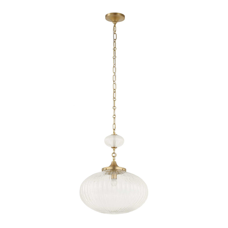 Uttermost 21636 Bellaire 1 Light Glass Shade Pendant