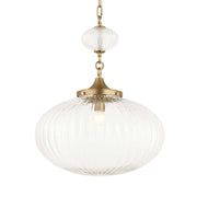 Uttermost 21636 Bellaire 1 Light Glass Shade Pendant