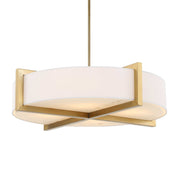 Uttermost 21637 Cresson 4 Light Drum Pendant