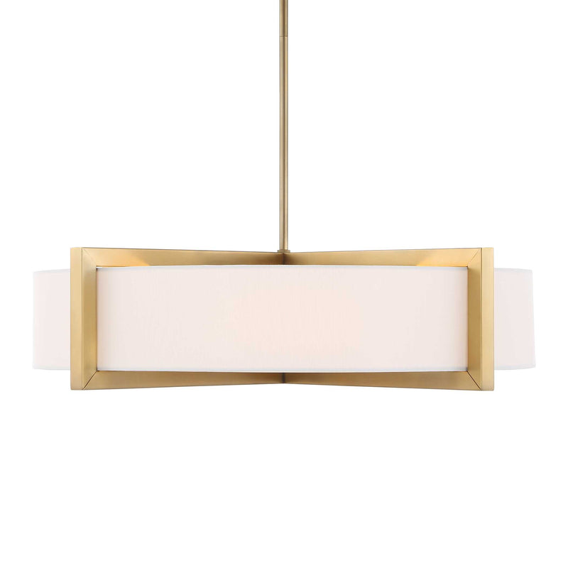 Uttermost 21637 Cresson 4 Light Drum Pendant