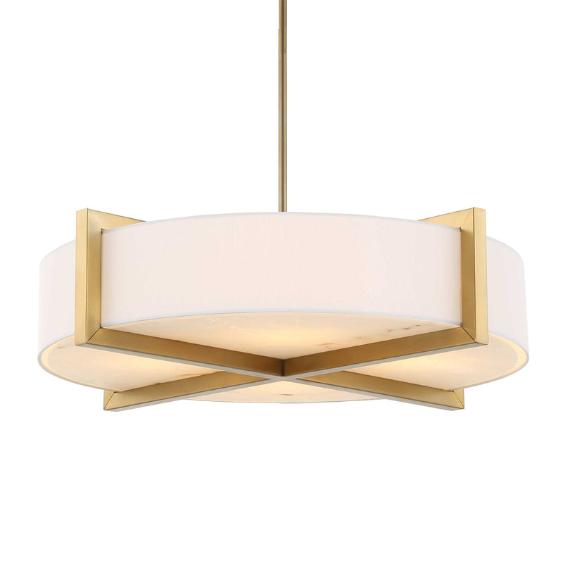 Uttermost 21637 Cresson 4 Light Drum Pendant