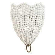 Uttermost 22597 Biddeford 1 Light White Beaded Sconce