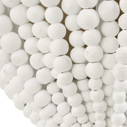 Uttermost 22597 Biddeford 1 Light White Beaded Sconce