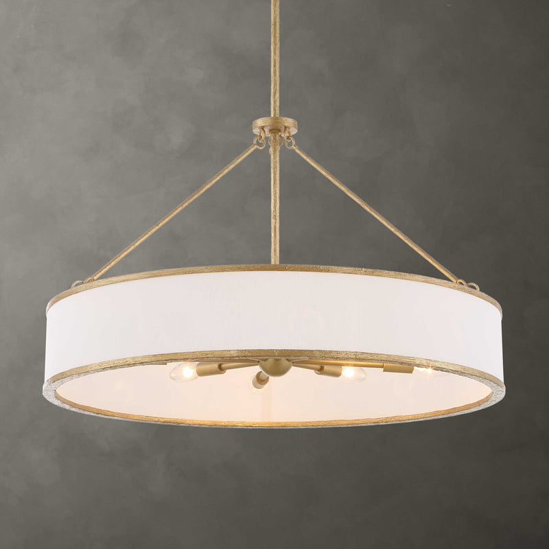 Uttermost 21639 Algiers 8 Light Drum Pendant