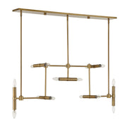 Uttermost 21640 Cadre 14 Light Modern Linear Pendant