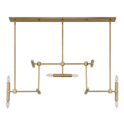 Uttermost 21640 Cadre 14 Light Modern Linear Pendant
