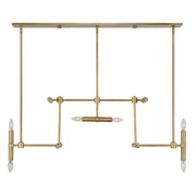 Uttermost 21640 Cadre 14 Light Modern Linear Pendant