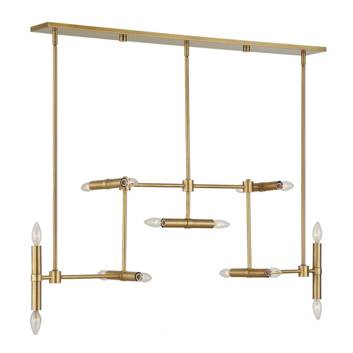Uttermost 21640 Cadre 14 Light Modern Linear Pendant