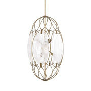 Uttermost 21641 Valencia 6 Light Glass Panel Pendant