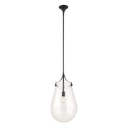 Uttermost 21628 Dewdrop 1 Light Glass Shade Pendant
